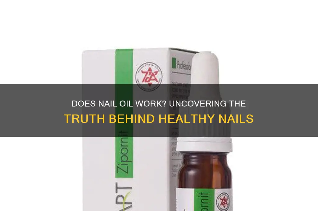 does nail oil work