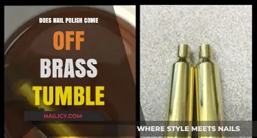 Nail Polish on Brass: Tumble Cleaning Tips and Tricks