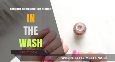 Removing Nail Polish Stains: Can Clothes Survive the Wash?