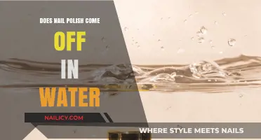 Does Nail Polish Come Off in Water? A Quick Guide