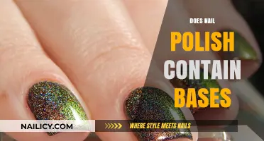 Does Nail Polish Contain Bases? Uncovering the Chemical Truth