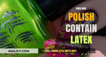 Does Nail Polish Contain Latex? Uncovering Ingredients and Allergy Risks