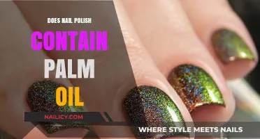 Does Nail Polish Contain Palm Oil? Uncovering Hidden Ingredients