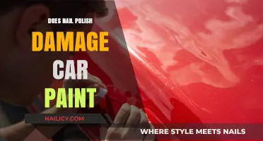 Nail Polish on Car Paint: Potential Damage and Prevention Tips
