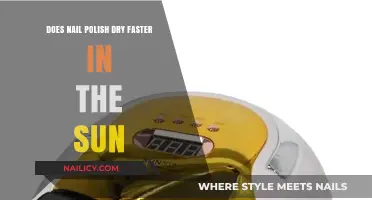 Sunlight's Impact: Does Nail Polish Dry Faster in the Sun?