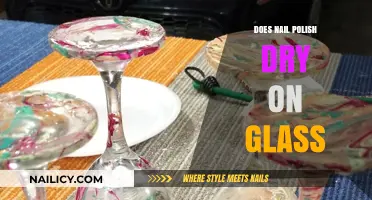 Can Nail Polish Dry on Glass? Surprising Facts and Tips