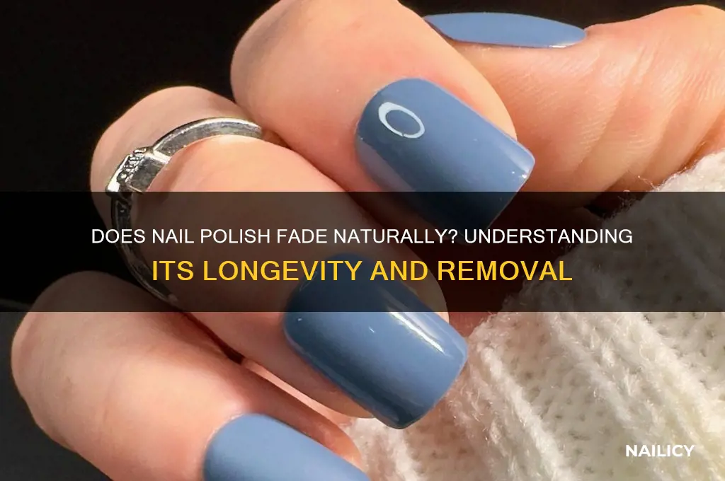 does nail polish go away on its own