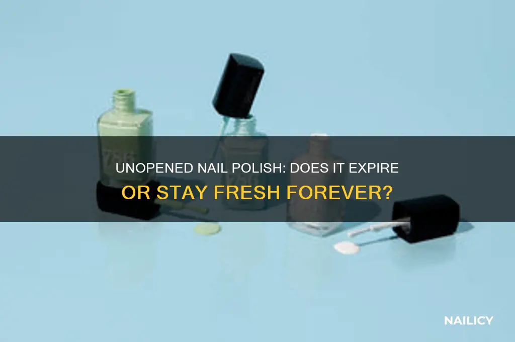 does nail polish go bad if unopened
