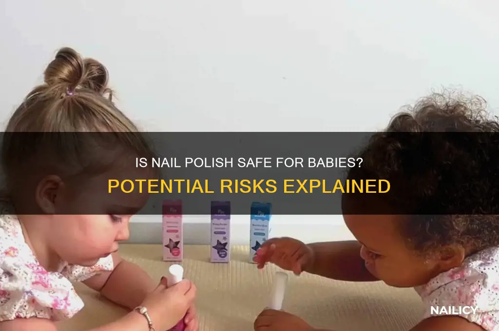 does nail polish harm babies