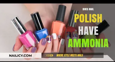 Does Nail Polish Contain Ammonia? Uncovering Ingredients and Safety Facts