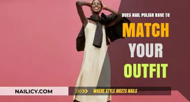 Nail Polish and Outfits: To Match or Not to Match?