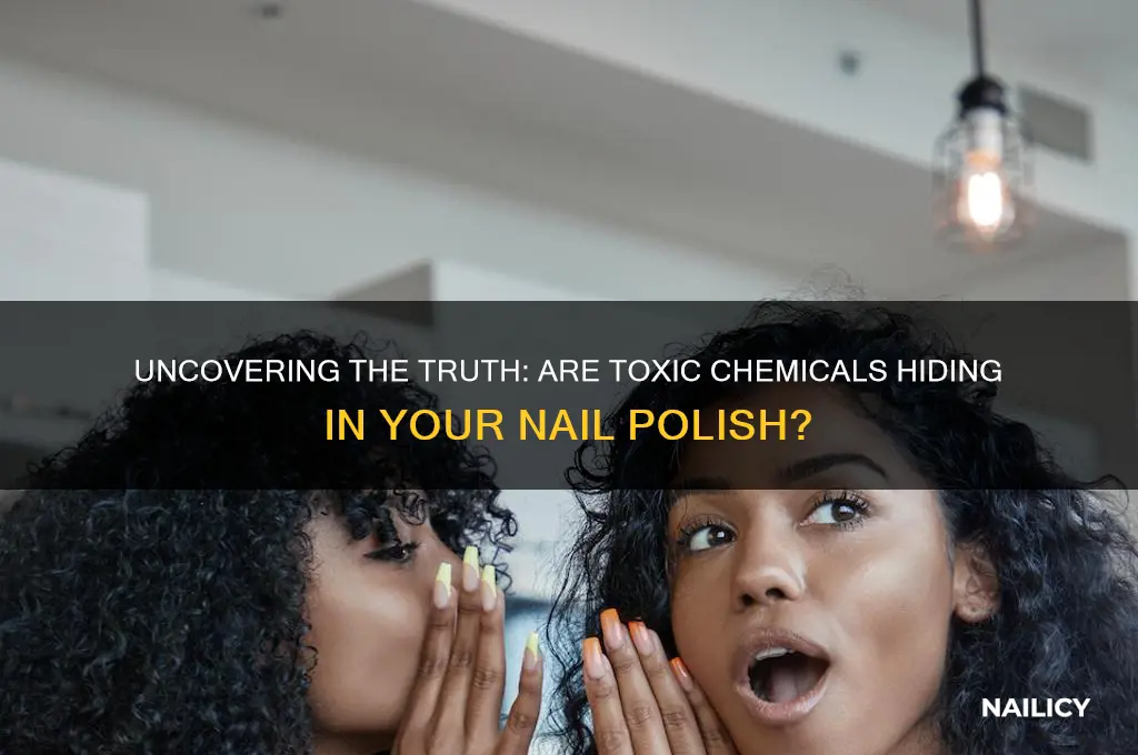 does nail polish have toxic chemicals