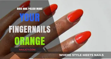 Does Nail Polish Cause Orange Fingernails? Uncovering the Truth