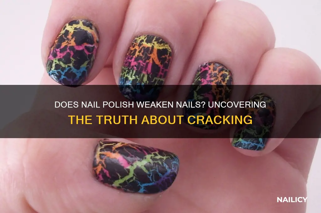 does nail polish make your nails crack