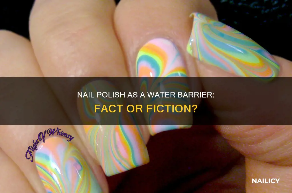 does nail polish protect nails from water