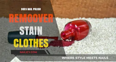 Nail Polish Remover Stains: Can They Ruin Your Clothes?