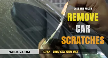 Can Nail Polish Fix Car Scratches?