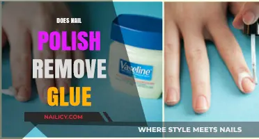 How to Remove Glue Stains with Nail Polish Remover