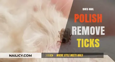 Nail Polish: Effective Tick Removal or Old Wives' Tale?