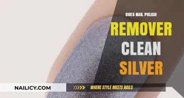 Nail Polish Remover: Silver Jewelry Cleaning Solution
