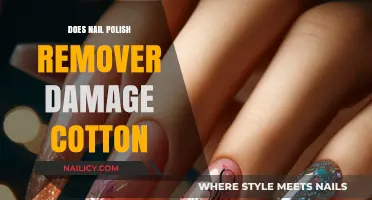 How Nail Polish Remover Affects Cotton