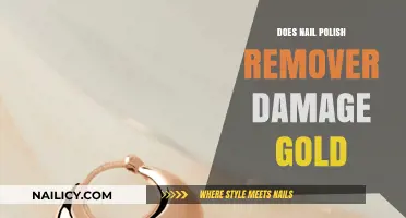 Gold and Nail Polish Remover: A Safe Mix?