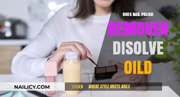 Nail Polish Remover: Oil Dissolving Power?