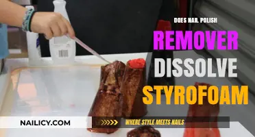 How Nail Polish Remover Dissolves Styrofoam