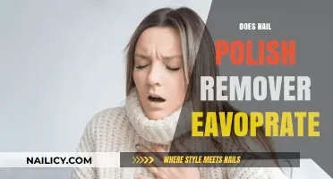 How Nail Polish Remover Works and Evaporates