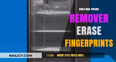 How Nail Polish Remover Can Erase Fingerprints