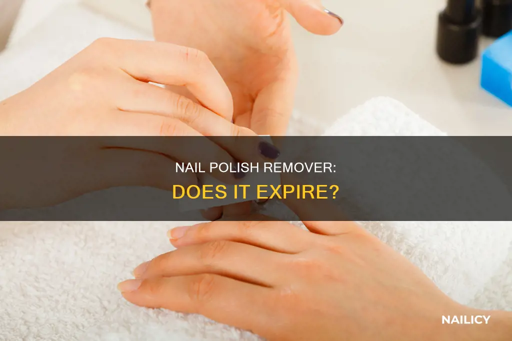 does nail polish remover expire