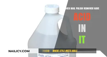 Acid in Nail Polish Remover: What's the Deal?