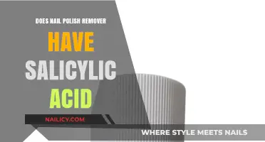 Salicylic Acid in Nail Polish Remover: What's the Deal?