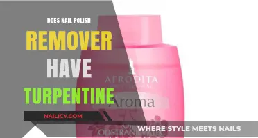 Nail Polish Remover: Turpentine's Role and Alternative Solvents