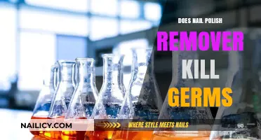 Nail Polish Remover: A Sanitizing Solution?