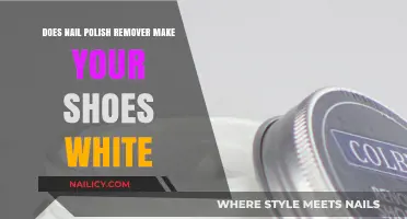 How Nail Polish Remover Restores White Shoes