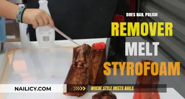 Nail Polish Remover: Styrofoam's Melting Mystery Solved