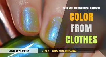 Nail Polish Remover: A Stain Savior?