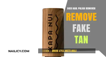 Nail Polish Remover: Fake Tan's Worst Enemy