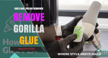 How to Remove Gorilla Glue with Nail Polish Remover