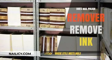 Nail Polish Remover: An Effective Ink Remover?