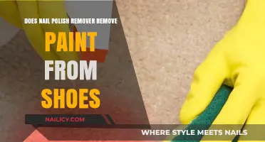 How to Remove Paint Stains From Shoes With Nail Polish Remover?
