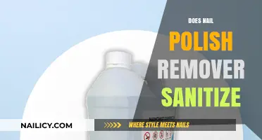 Sanitizing with Nail Polish Remover: Does It Work?