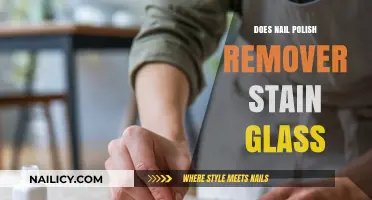 Nail Polish Remover: Can It Stain Glass?