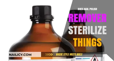 Nail Polish Remover: Effective Sterilizer or Not?