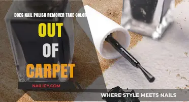 How to Remove Nail Polish Stains from Carpet