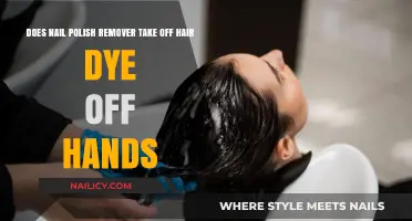 How to Remove Hair Dye Stains with Nail Polish Remover
