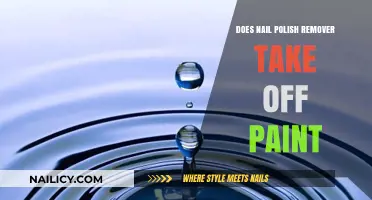 Nail Polish Remover: A Quick Paint Fix?