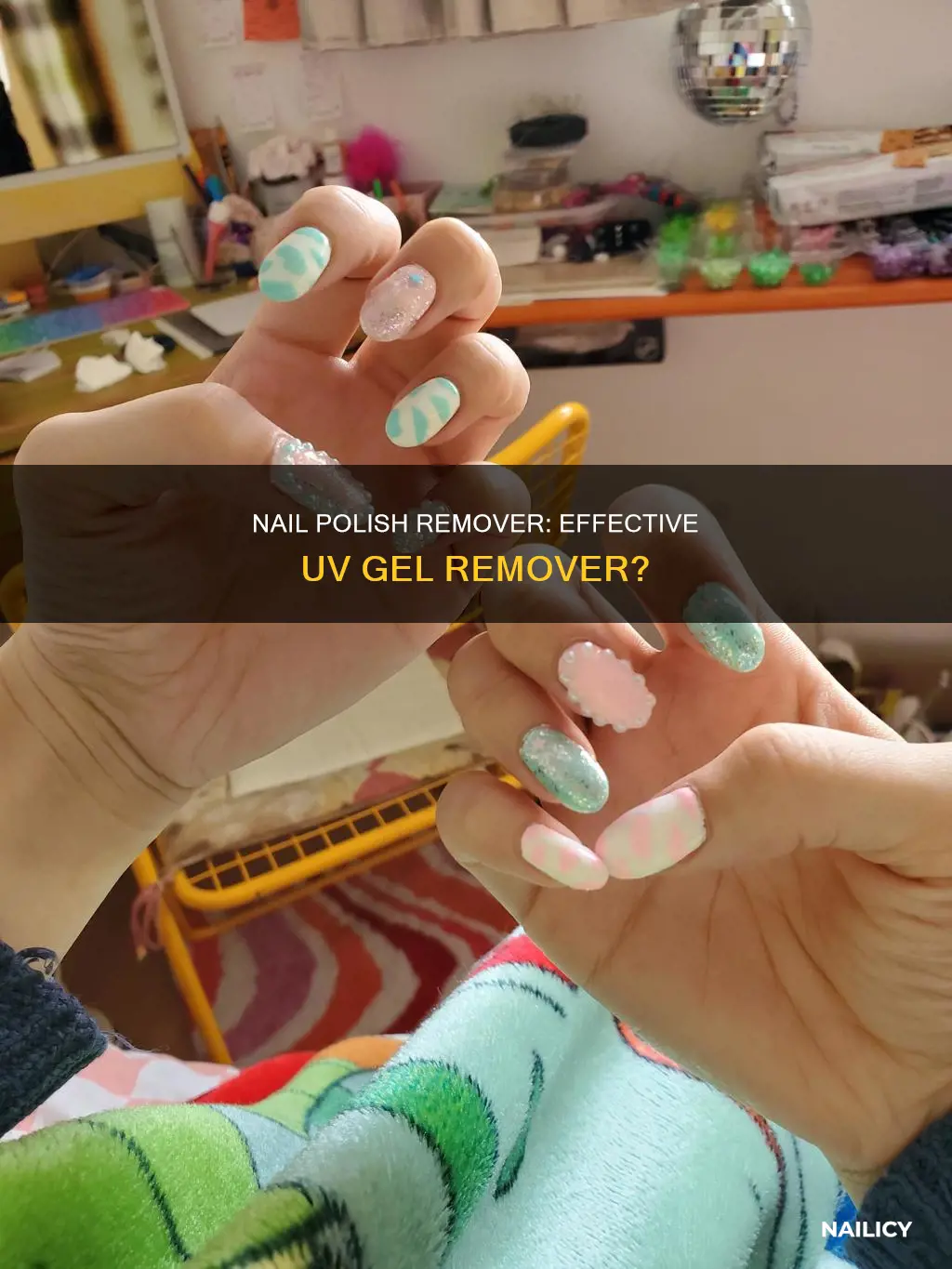 does nail polish remover take off uv gel