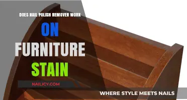How to Remove Nail Polish Stains from Furniture